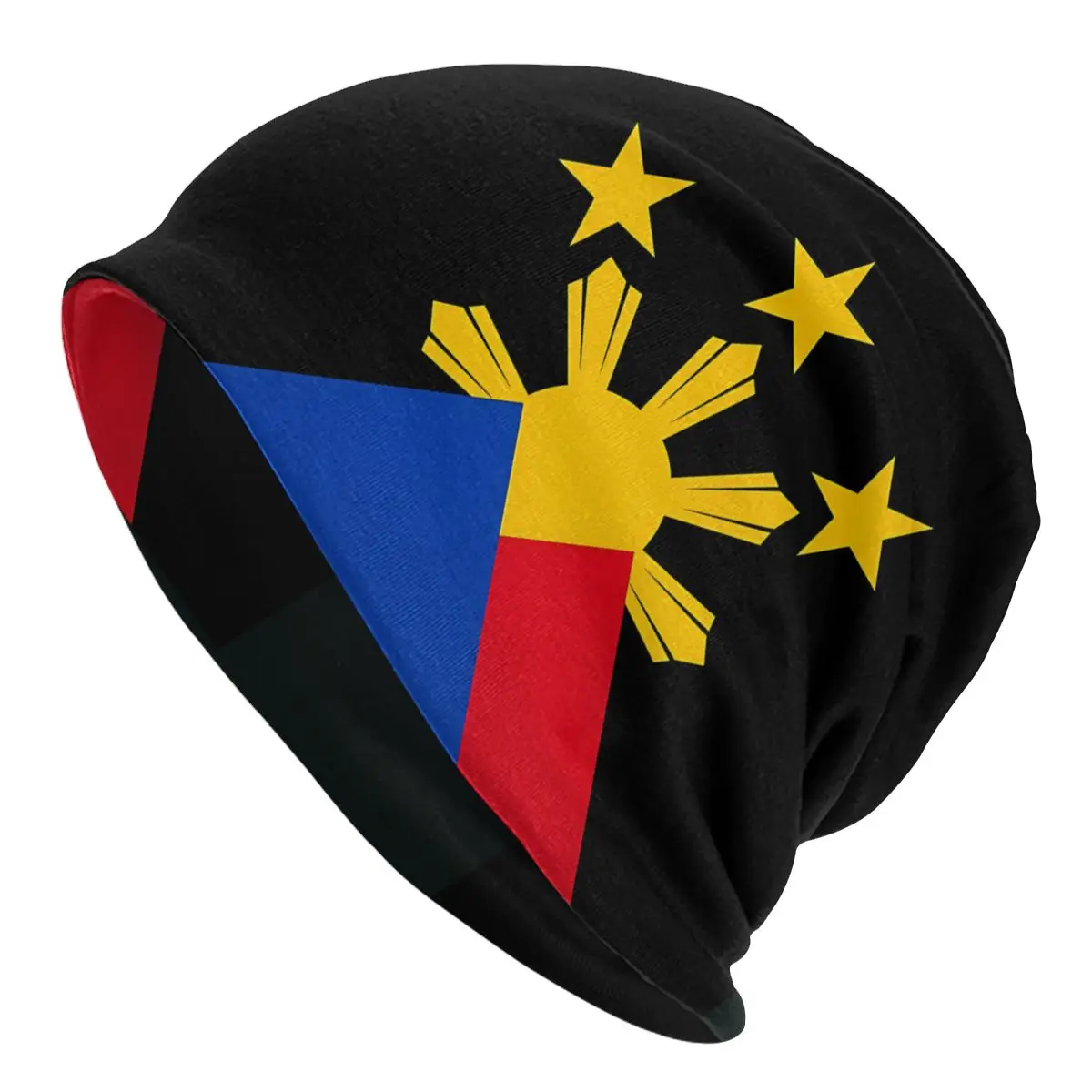 

Fashion Thin Hats Flag Landscape Bonnet High Quality Skullies Beanies Caps