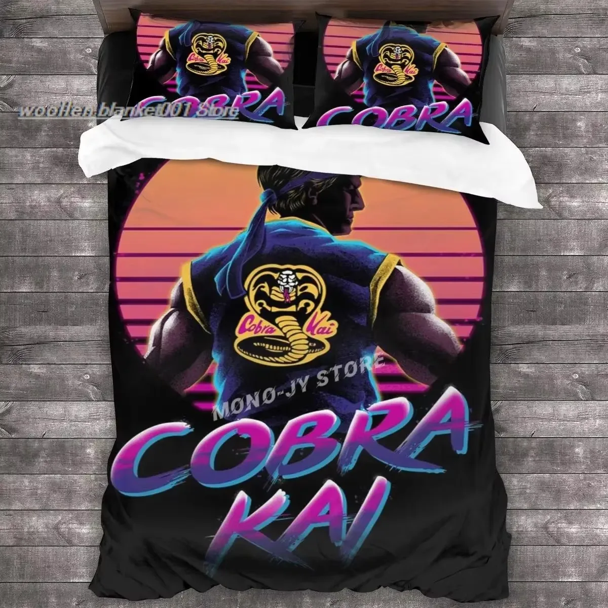 Cobra Kai Bedding Set Duvet Cover Pillowcases Comforter Bedding Sets 5