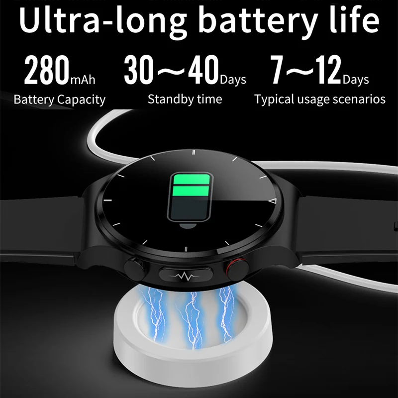 ECG + PPG ǰ Ʈ ġ, ɹڼ  ƮϽ ƮĿ, IP68  Ʈ ġ, ȵ̵ IOS ޴, ǰ