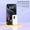 50000mah Capsule Power Bank 120w Hidden Dual Interface Compact Portable Mobile Power Bank Mini Fast Charging For Iphone Samsung 6