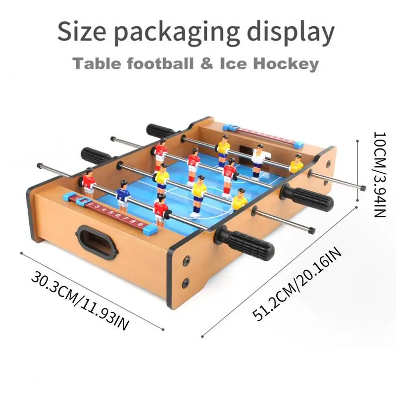 Football Table Game Multi Soccer Desktop Game Competition Air Hockey Table For Boys And Girls Hand Soccer Board Games For Indoor