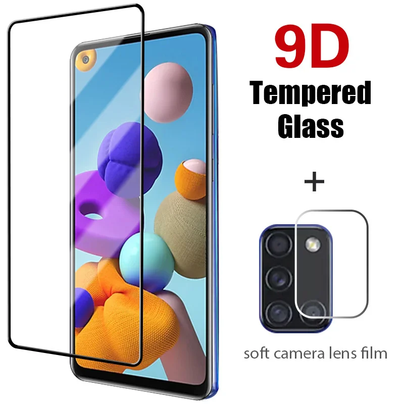 

9D Full Cover Screen Protector for Samsung A51 A01 A02S A11 A12 Phone Back Camera Lens Film for Galaxy A71 A21S A31 A41 A42 F41