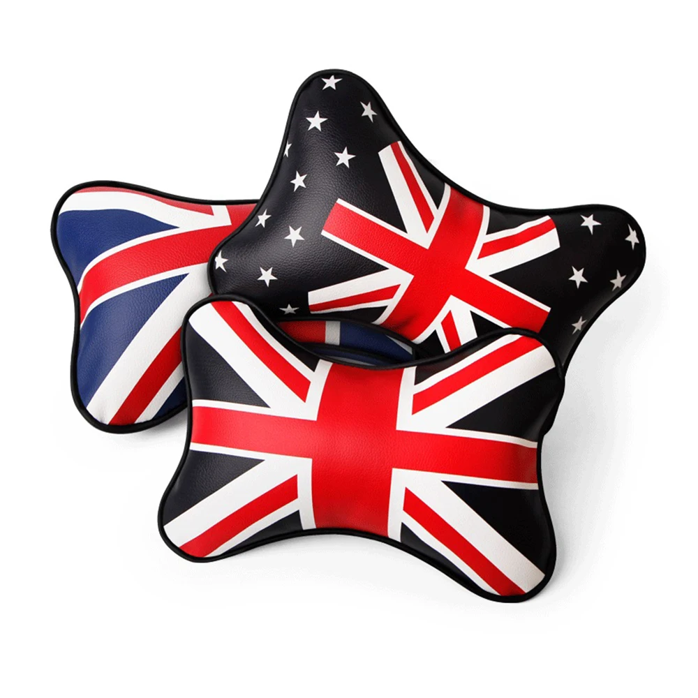 Car Pillow Headrest Neck Rest Cushion Support Seat Accessories Auto Safety Pillow Universal For Mini Cooper F55 F56 R55 R56 R60