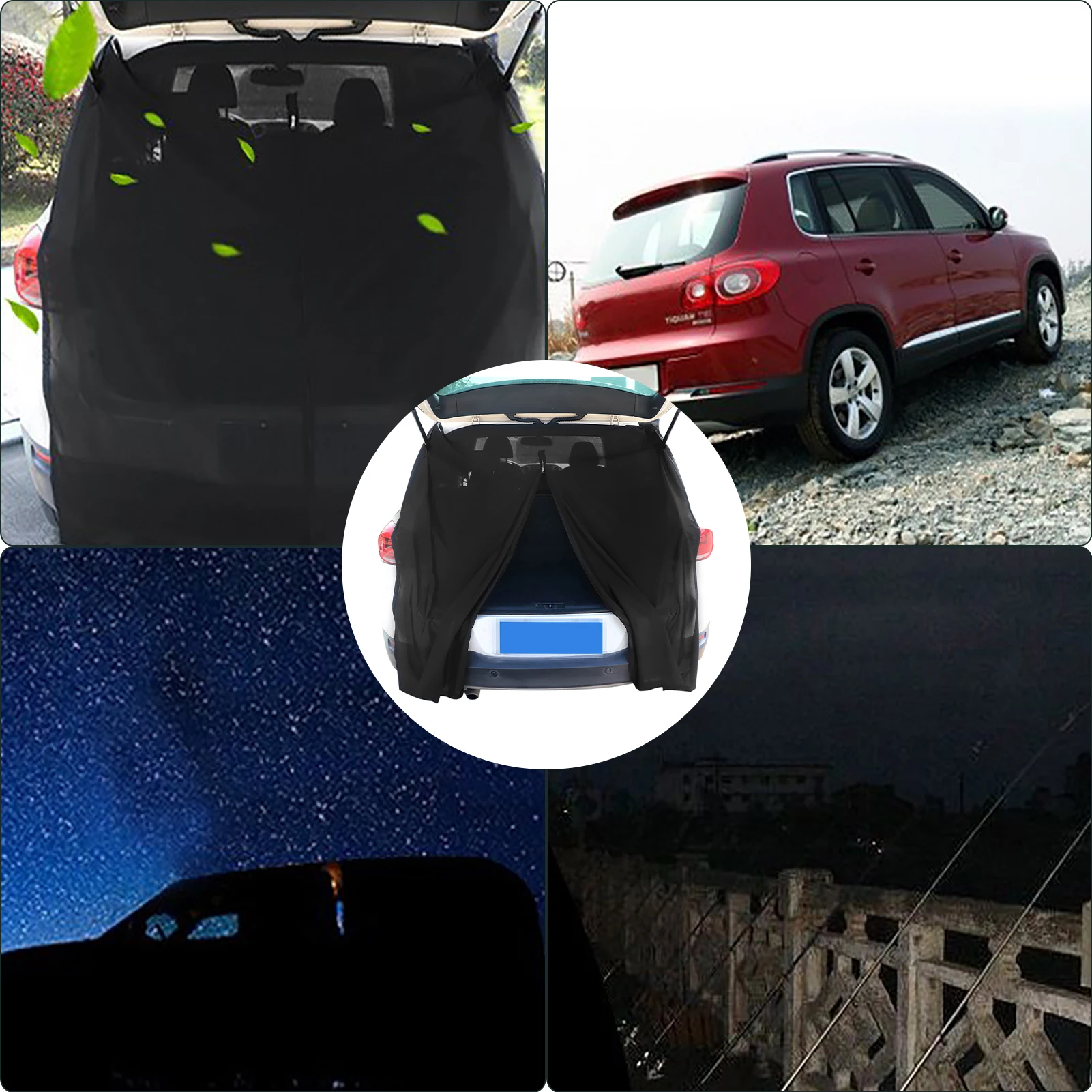 Auto Stamm Anti-fliegen Vorhänge Sonnenschirm Abdeckung Mesh Moskito Net  Außen Camping Moskito Net Baldachin Vorhang UV Protector - AliExpress