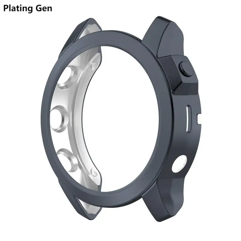 Deluxe TPU Smartwatch Protective Shell with Strap Bumper
