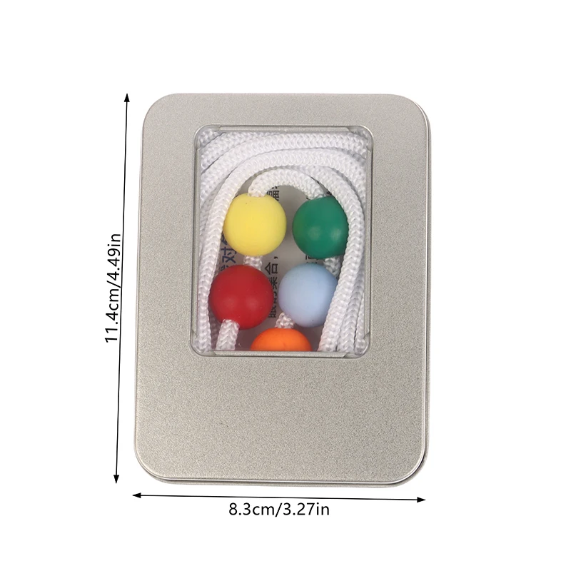 1Pcs Sports Eye Sight Train Five Beads Brock String Vision Convergence Insufficiency Training Tool Target Pointing Practice