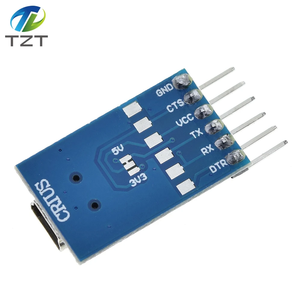 FT232RL Adattatore seriale da USB a TTL per 3,3V e 5V