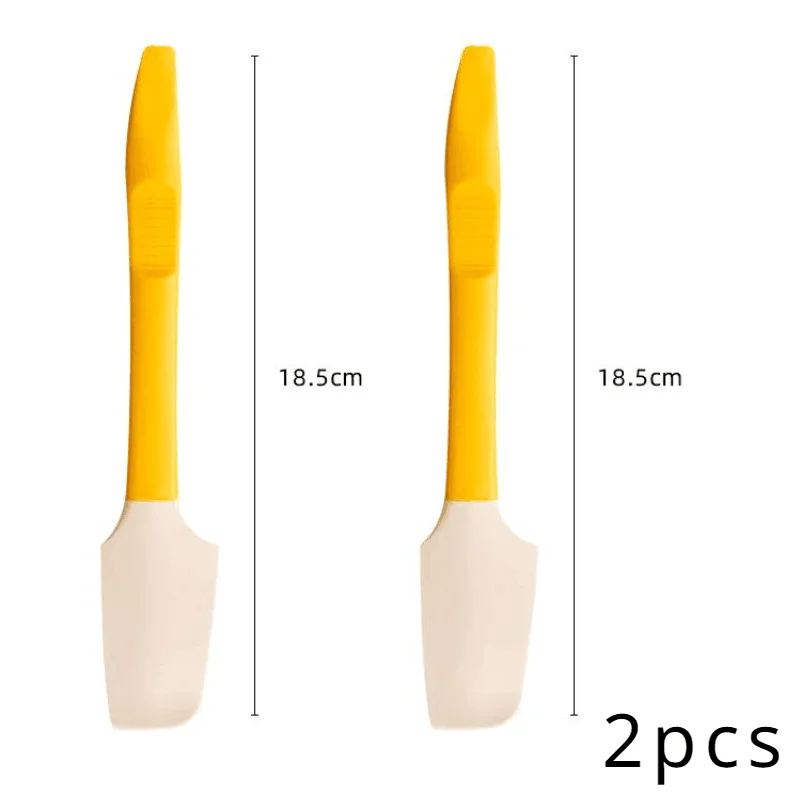 Translucent Silicone Baking Scraper and Spatula Tool