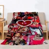 Anuel Aa Blanket Bed Blankets Characters Fluffy Plaid Beach Towel Interior for Home Luxury Bedding Throw Knee Soft Nap King Size 1