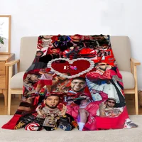 Anuel Aa Blanket Bed Blankets Characters Fluffy Plaid Beach Towel Interior for Home Luxury Bedding Throw Knee Soft Nap King Size 1
