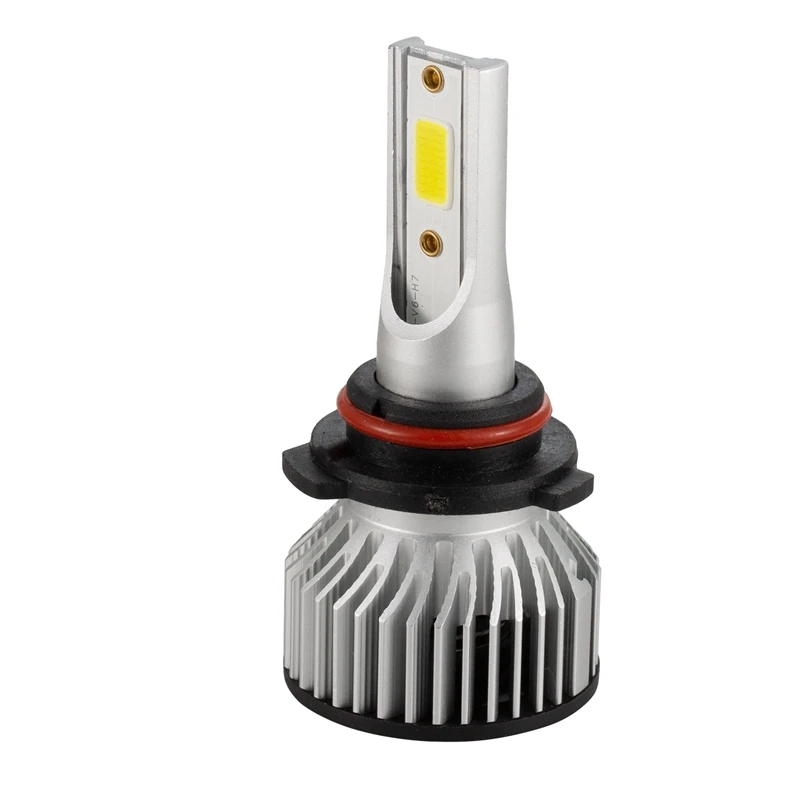 LED 헤드라이트 하이 로우 빔 키트, 2X 9006/HB4, 4000W, 30000LM 전구, 흰색 6500K