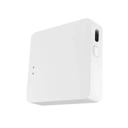 Smart Home Wireless Gateway Hub with Voice Control Integration (White)