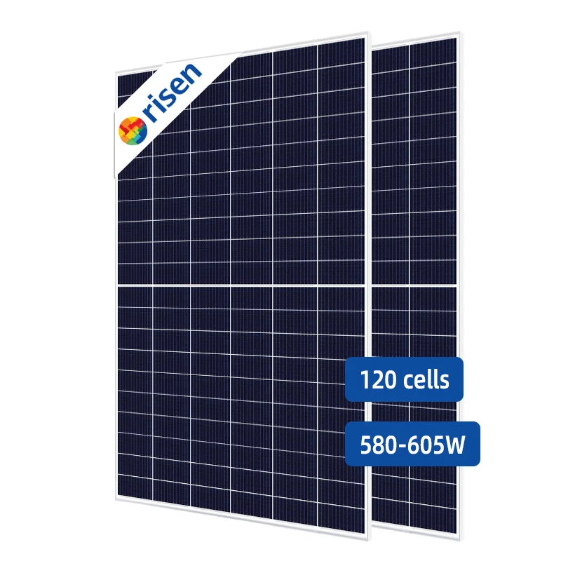 Pannello Solare Risen Di Marca Tier 1 500W 540W 550W Pannello Solare Pannelli Solari Bifacciali Con Certificato Tuv Ce