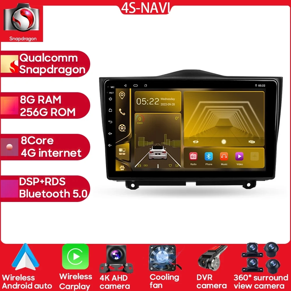 

Android For LADA Granta Cross 2018 - 2023 Android Auto Touch Screen No 2din DVD GPS Navigation Rear Camera 8 Core Carplay Wifi