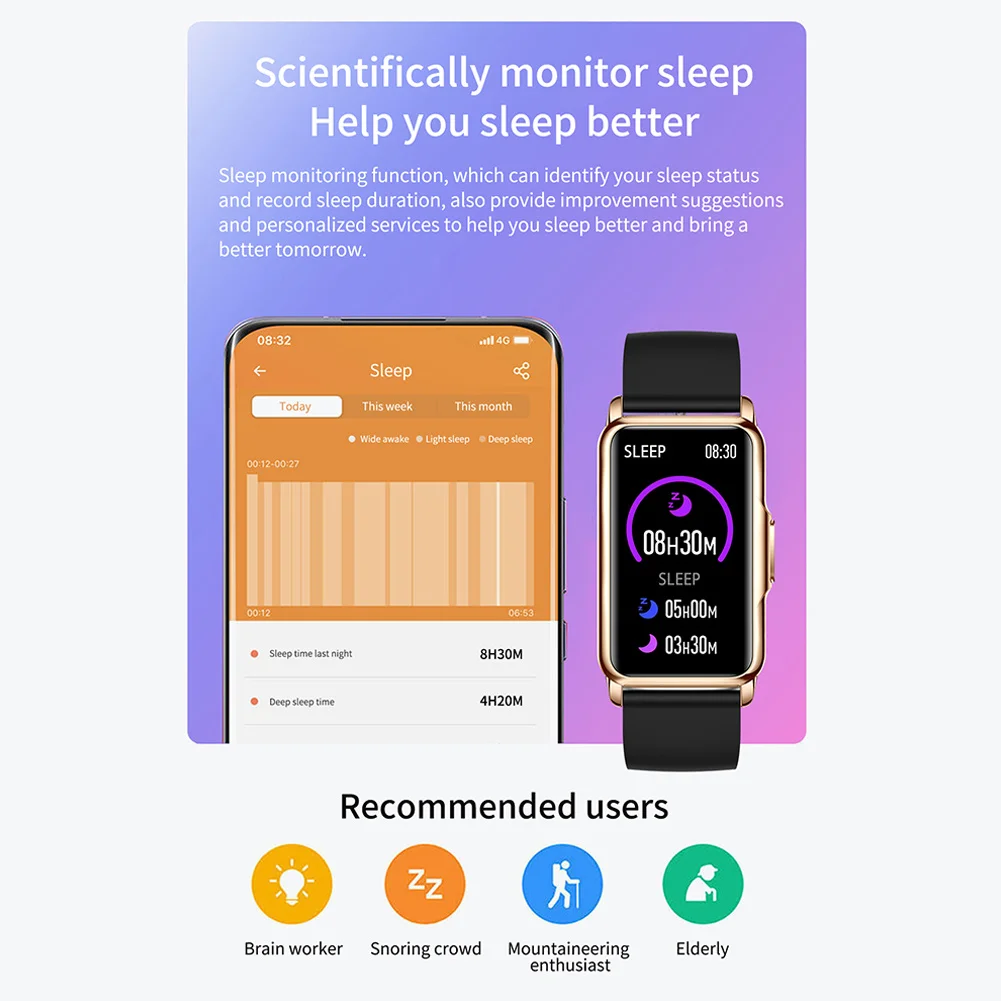 H80 Female Smart Watch | Sport Smart Bracelet | 1.47 Inch Curved Full Touch Screen | Exercise Heart Monitoring | Blood Oxygen Monitoring 15 H80 Female Smart Watch | Sport Smart Bracelet | 1.47 Inch Curved Full Touch Screen | Exercise Heart Monitoring | Blood Oxygen Monitoring 11