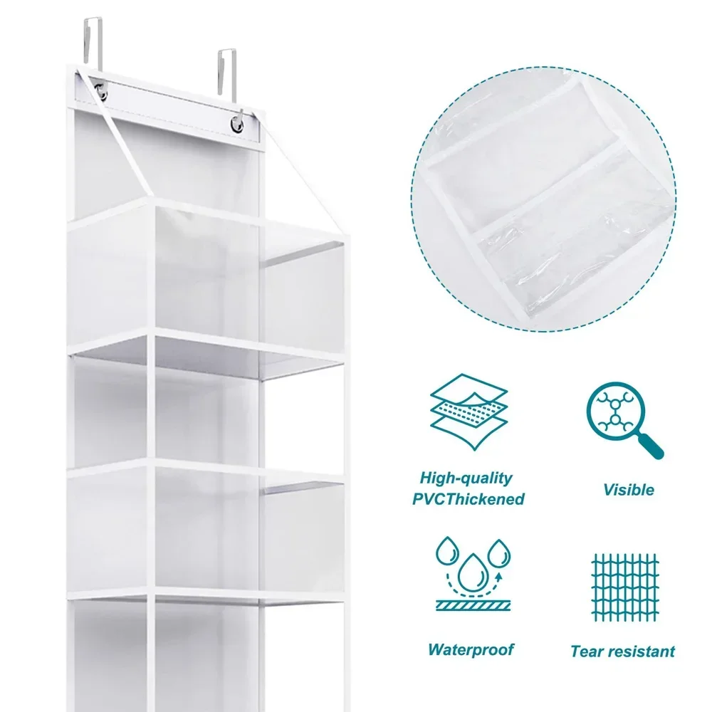 Multi-functional Fabric Hanging Bag for Behind the Door Multi-layer Storage Hanging Bag Miscellaneous Organizer Storage Hanging 3