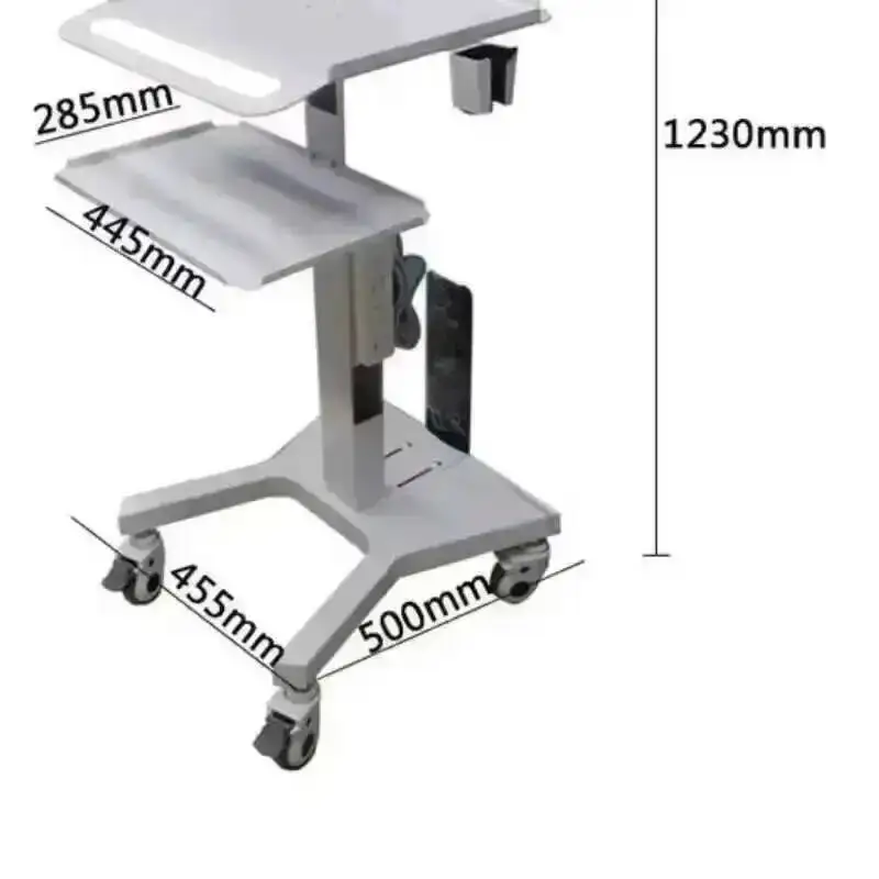 Carrello Organizzatore Ausiliario con Ruote, Carrelli Organizzatori, Carrello Portautensili, Arredamento per Salone di Bellezza - immagine 5