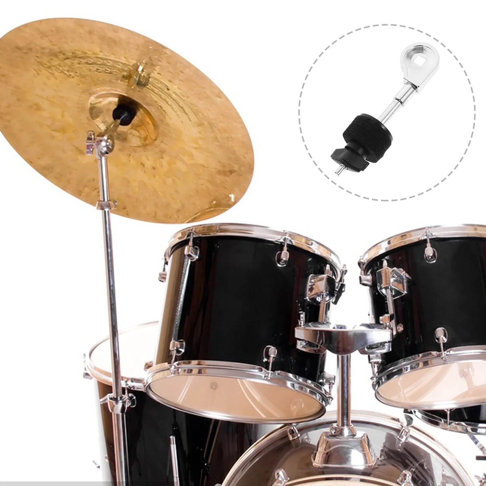 

Cymbal Head Dimensions Mini Arm Holder Percussion Instrument Accessory Bracket Size Stacker Mount Hardware Metal Stand