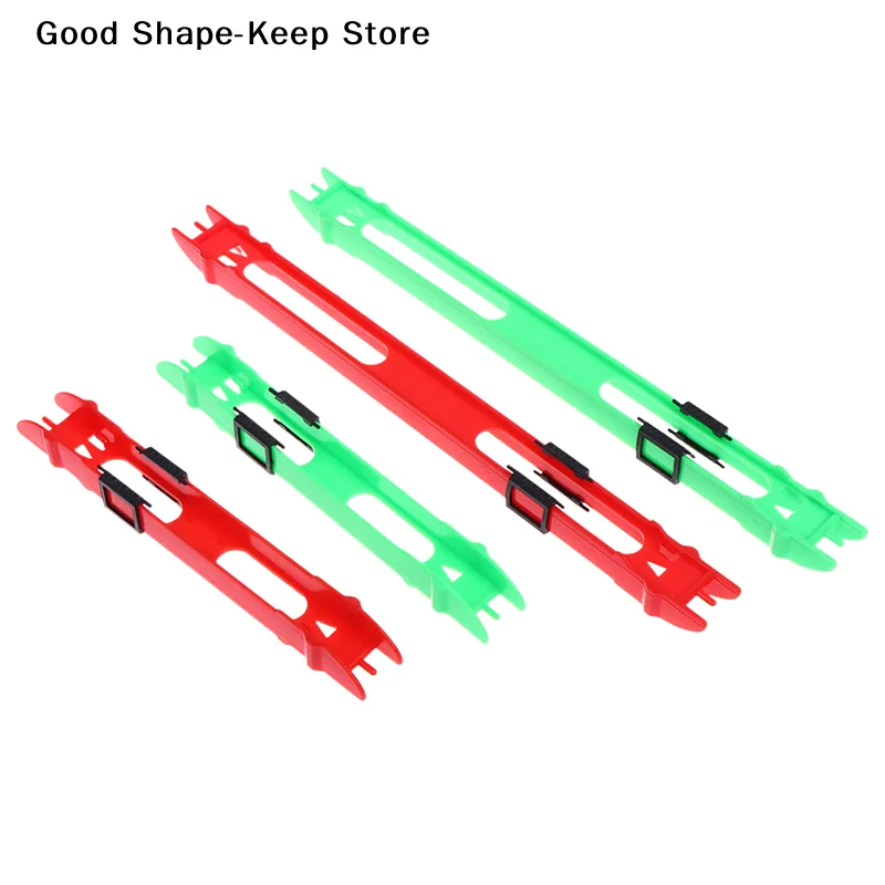10-Piece Angling Line Coil Holder, Plastic Fishing Line Winding Board, Two Colors, Essential Fishing Gear, Line Turner