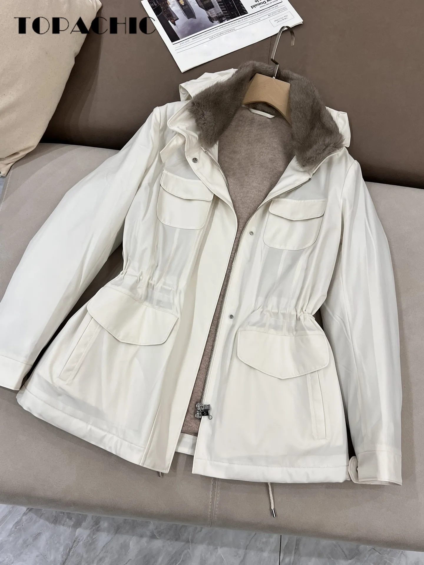 Рисунок 5 - 8.31 женская шапка с меховым воротником