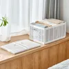 Wardrobe Clothes Organizer With Detachable Dividers 7 Grids Folding Clothes Organizer For Closet Storage For Jeans Socks Shirts 6