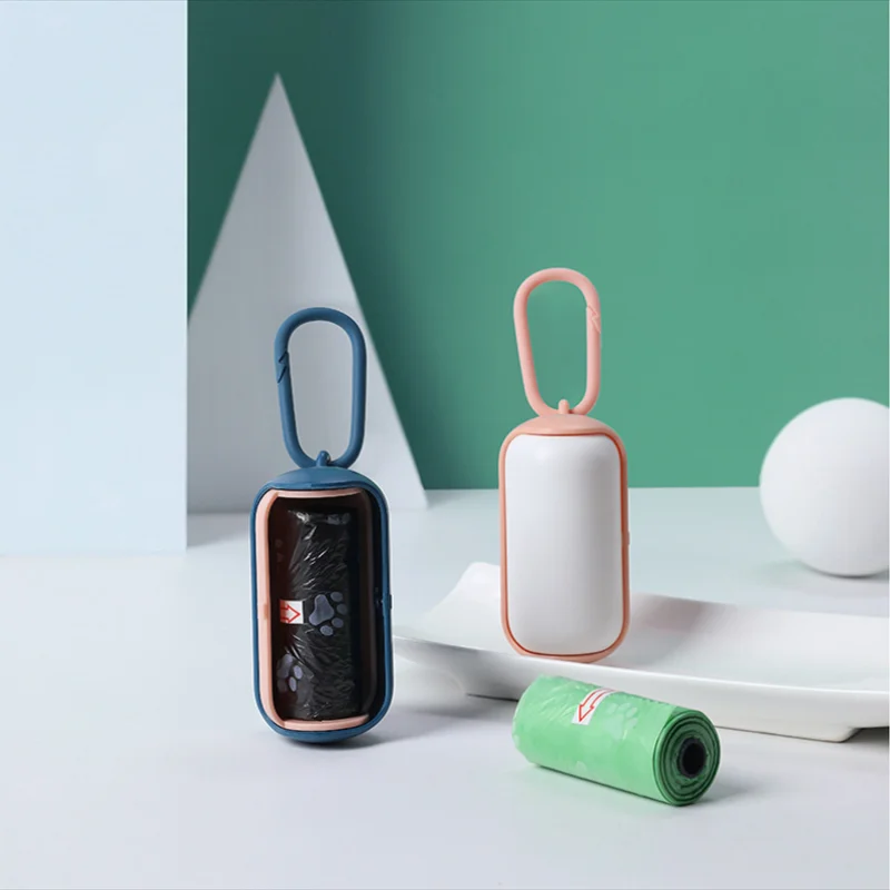 Portable Pet Dog Poop Bag Storage Box Pet Toilet Waste Bag Dispenser