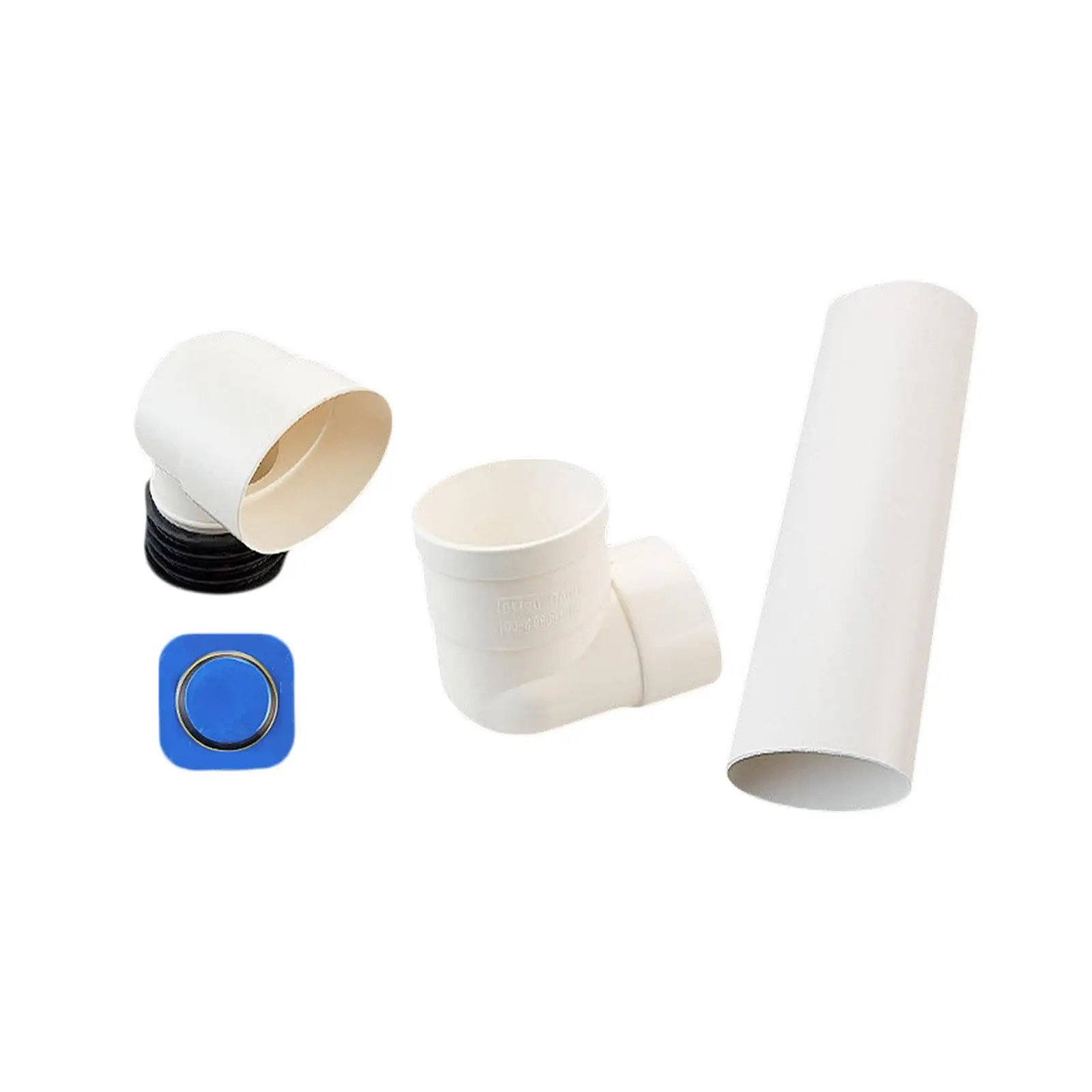 Offset Toilet Flange Tub Waste Expanded Hose Connector Repair for Plumbing Drainage Systems Universal PVC Offset Closet Flange Offset Toilet Flange Tub Waste Expanded Hose Connector Repair for Plumbing Drainage Systems Universal PVC Offset Closet Flange