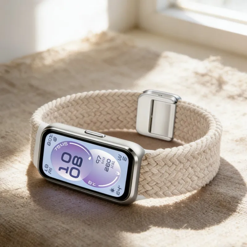 Braided Sport Magnetic Strap - Elastic Smartwatch Bracelet