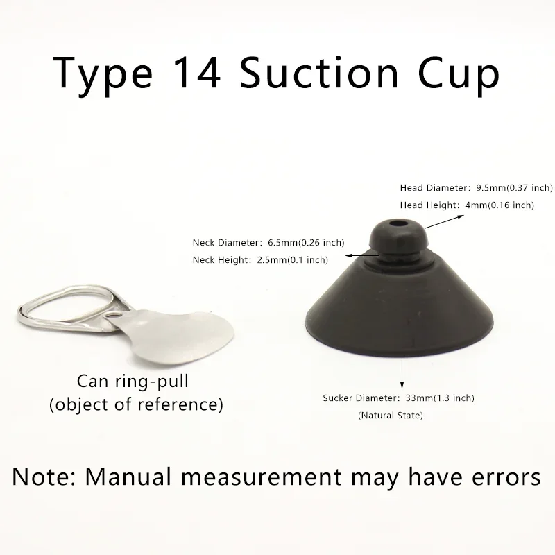 Rubber Suction Cup Sucker Fixer Holder For Water Pump Equipment Aquarium Supplies 10pcs Prevent Displacement 5