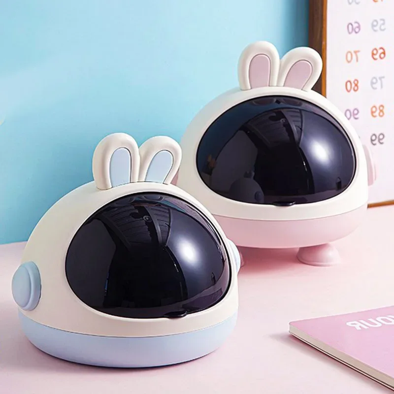 Dětská úložná krabička s podložkou pro Labubu Roztomilý králíček Postýlka pro panenky Prostorový modul pro panenky Spánek Kolébk