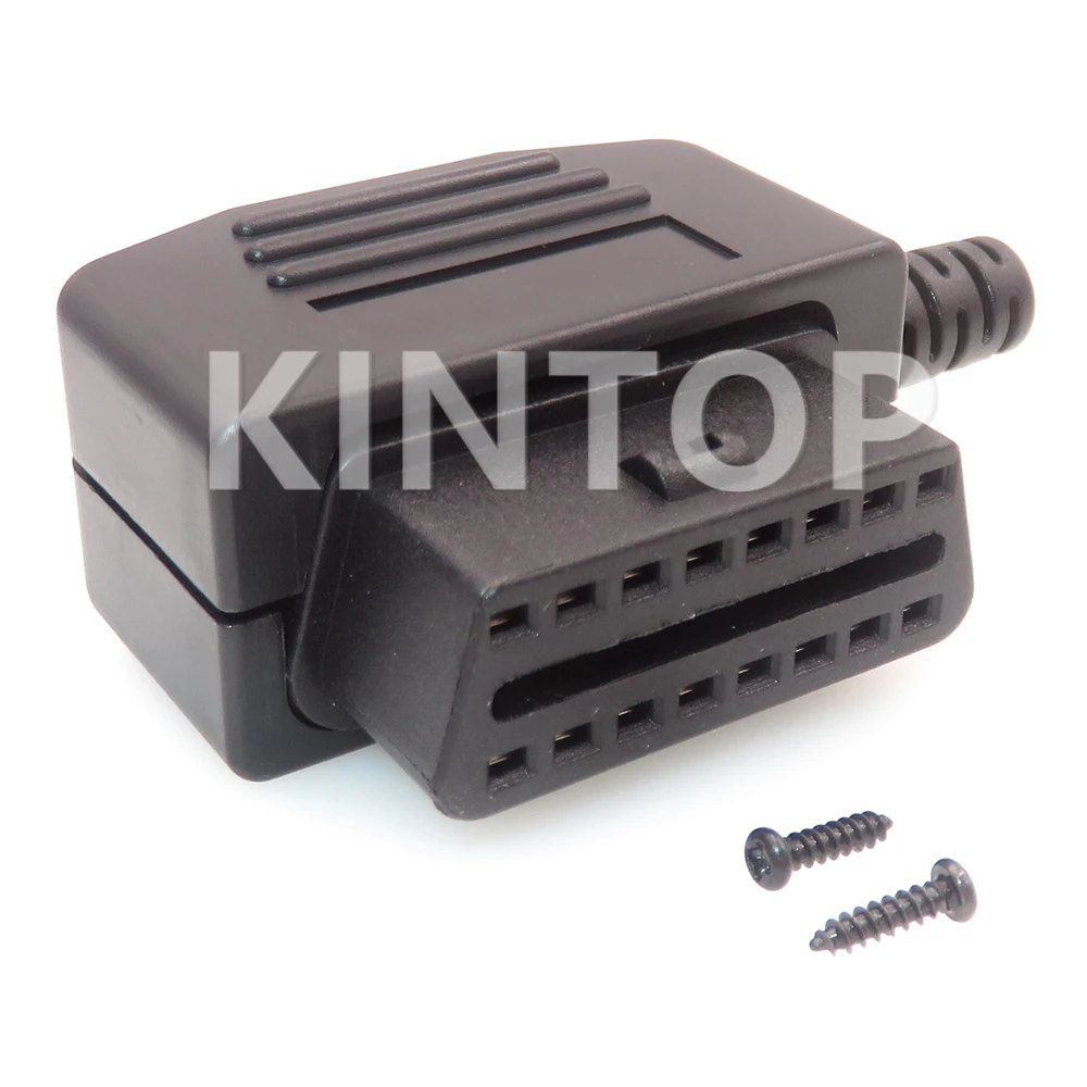 

1Set 16 Pins Auto OBD Test Socket Starter Auto Modification Plug Parts Automotive OBD2 OBDII Diagnostic Interface Wire Connector