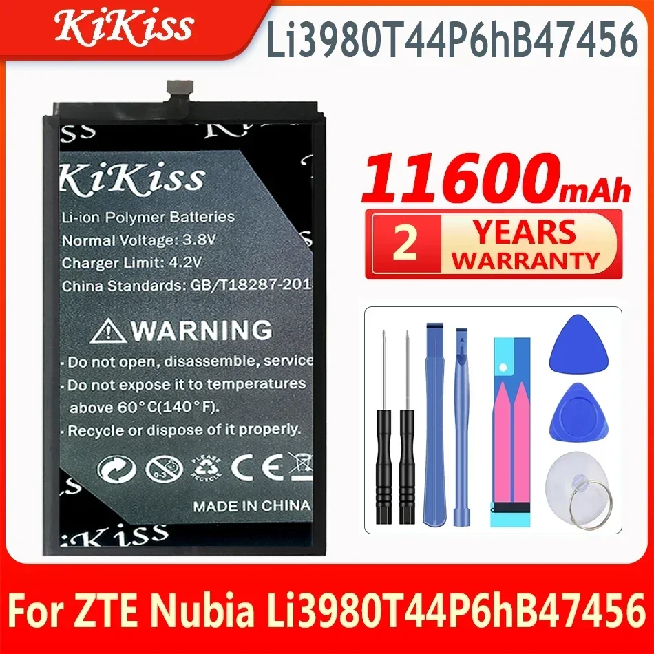 

Аккумулятор 8000 мАч KiKiss li3980t44P6hB47456 для ZTE Nubia li3980t44P6hB47456