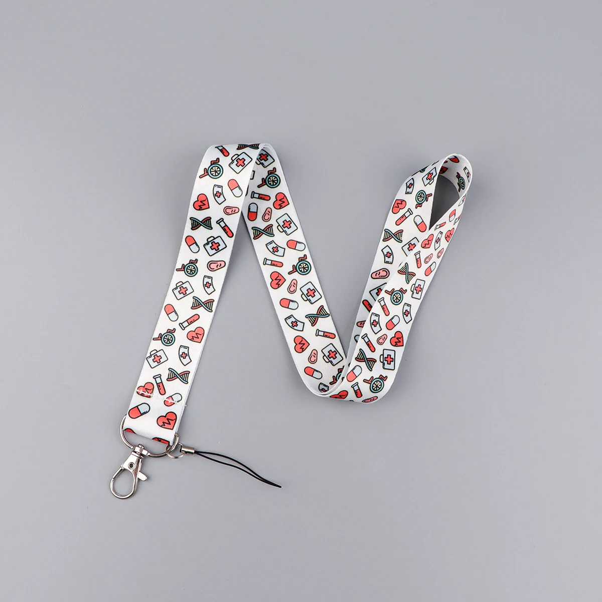 Medical Professional Badge & Key Lanyard with ID Holder