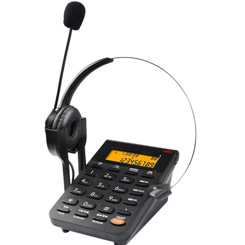 Corded Telephone With Headset & Dialpad, Caller Id, Computer Recording