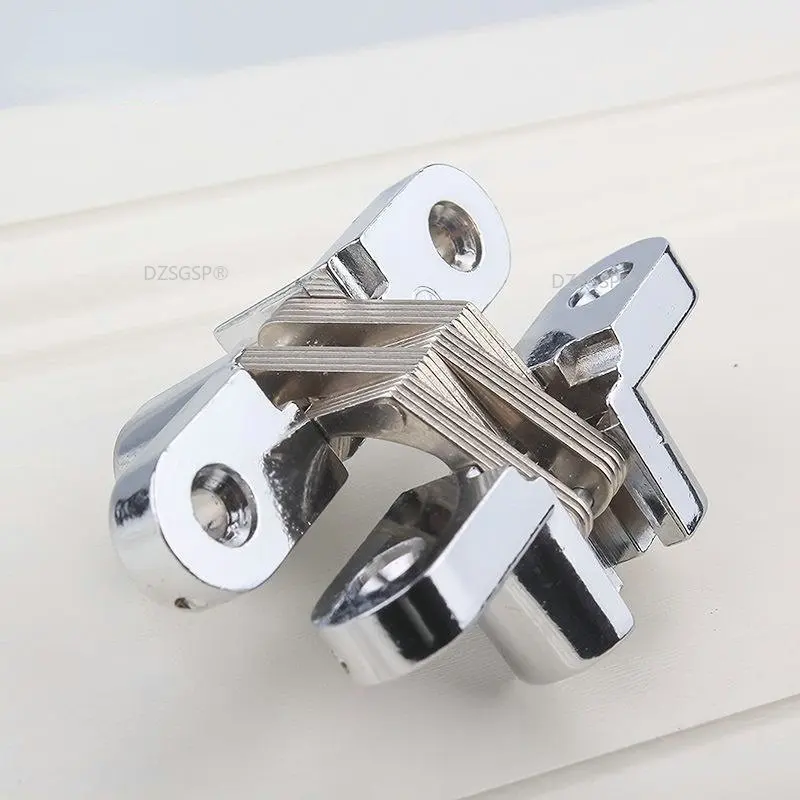 Invisible Hinge 180 Degree material nickel color Invisible Folding Door Soss Hinge