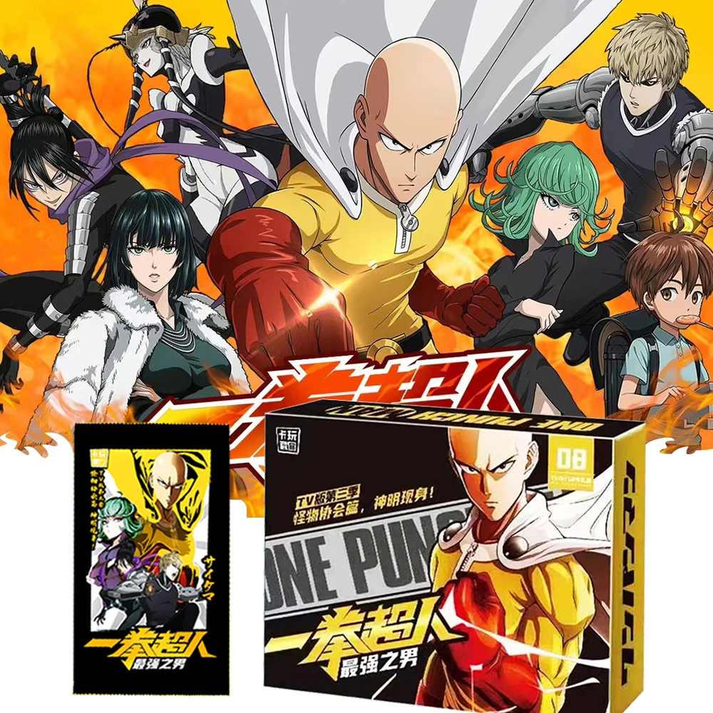 

ONE PUNCH MAN Collection Cards for Children Original Japan Bleach Cards Cartas Game Cards Birthday Gifts Kids Battle Table Toys