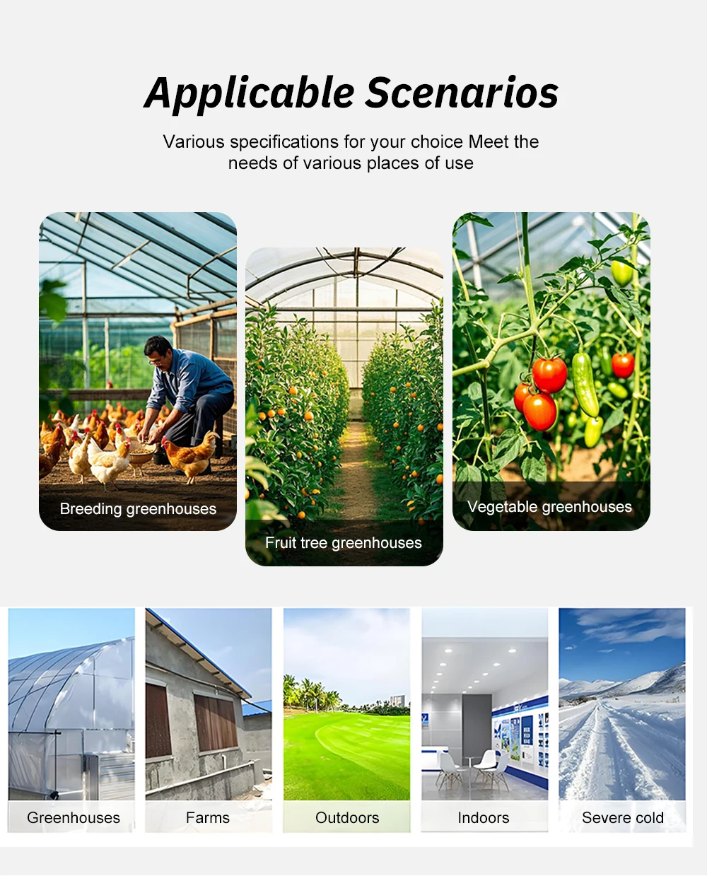 Agricultural Greenhouse Film Roller Motor 100W 220V Automatic Ventilation Film R