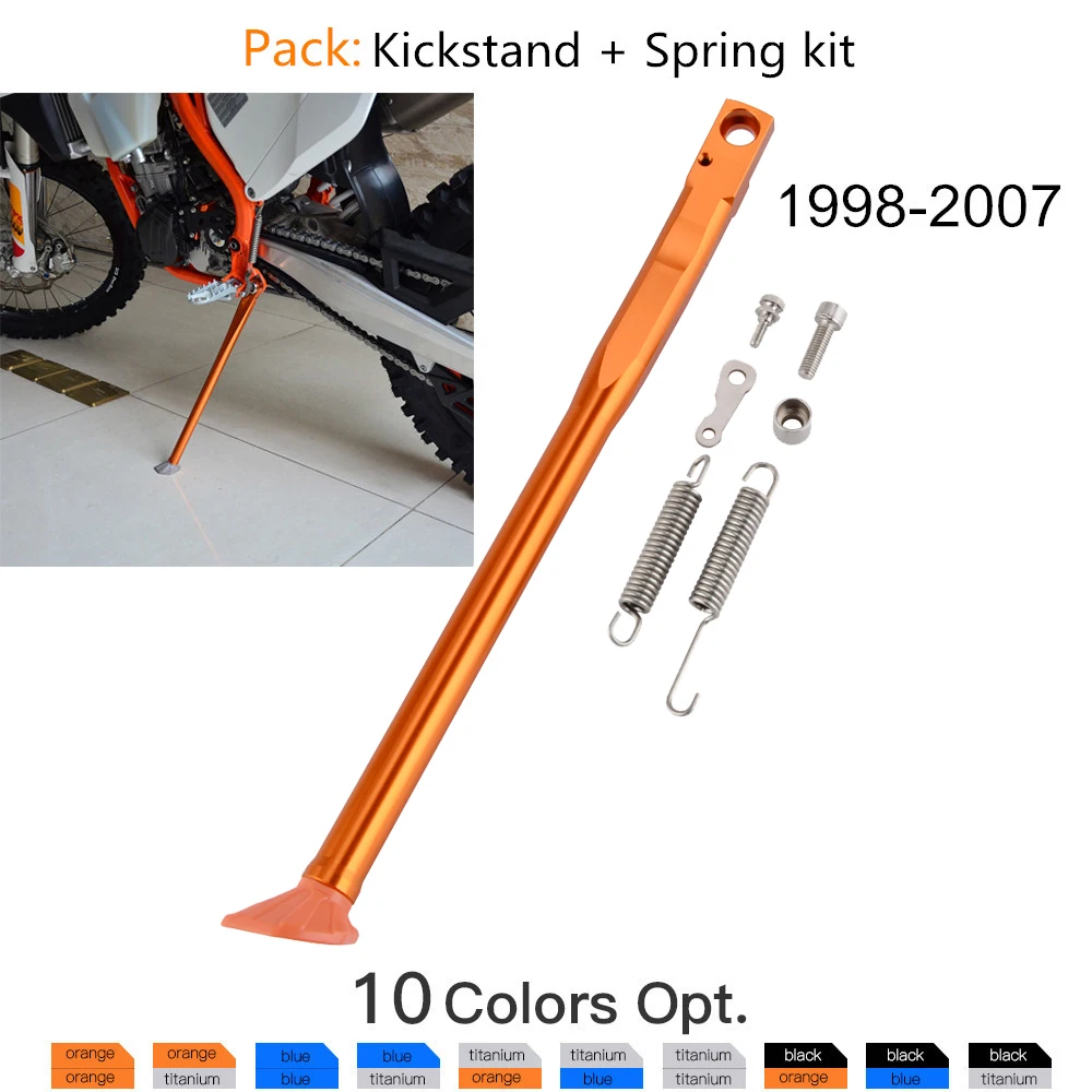 Motorcycle Kickstand Spring Kit For KTM EXC 300 1998-2007 2006 EXC 125 EX 150 200 250 400 450 525
