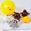 3PCS Kids Funny Dinosaur Animals Inflate Vent Balls Toy Squeeze Soft Ball Balloon Outdoors Party Sports Cute Funny Games Gift 4