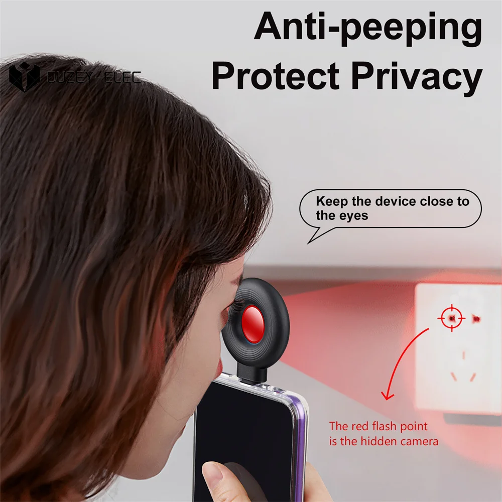 Camera Detector Anti Candid Camera Detector Portable USB Hotel Infrared Anti-surveillance Shooting Camera Detector for Security Check