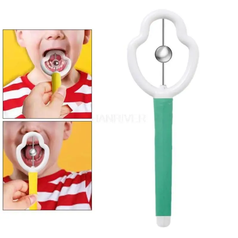 Children Child Tongue Tip Exerciser Tongue Training Tool Exercising Tool Mouth Tip Exerciser Trainer Oral Muscle