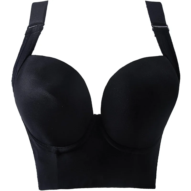 Sutliant Women Deep Cup Bra Hides Back Fat Full Back Coverage Bra with  Shapewear Incorporated Plus Size Push Up Bra : : Clothing, Shoes 