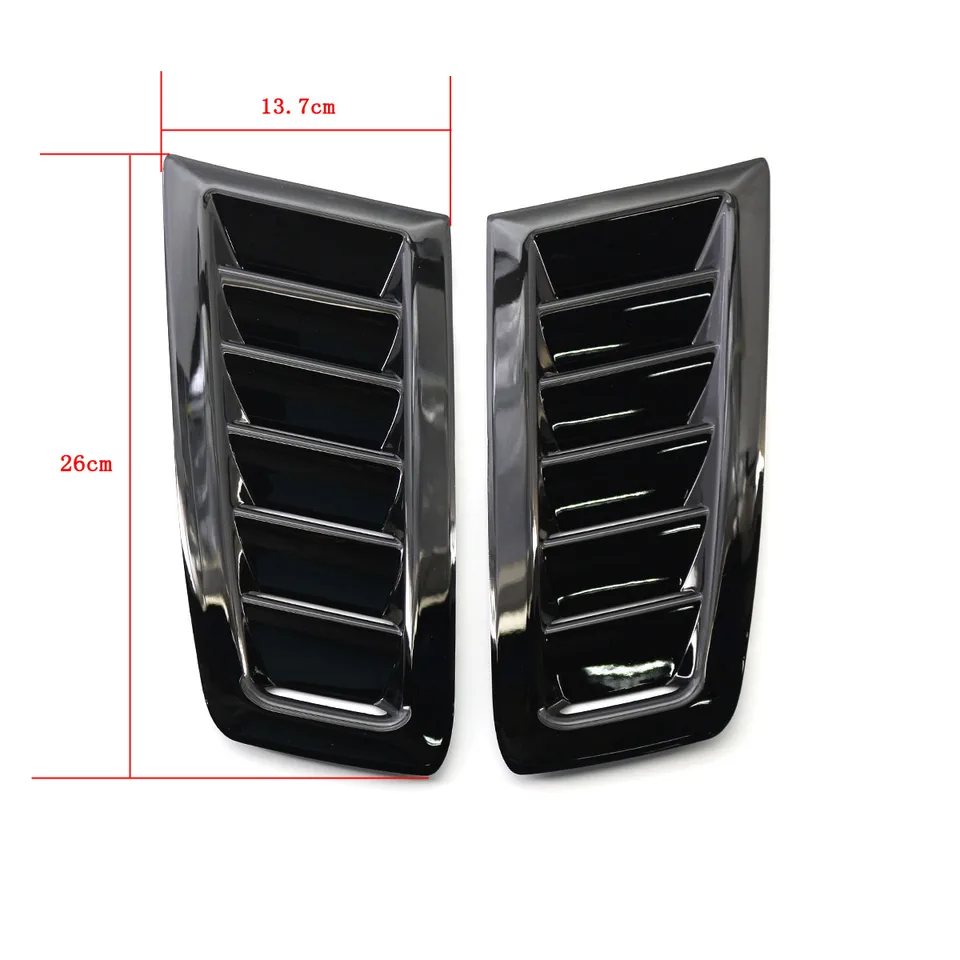 Auto Hood Vents, Stick op Vents voor Auto Motorkap, 2 Stks Universele