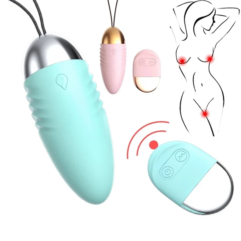 Wireless Remote Control Vibrators 10 Modes Egg Female Clitoral Stimulator Vaginal G-spot Massager Sex Toy Bullet Dildo for Women