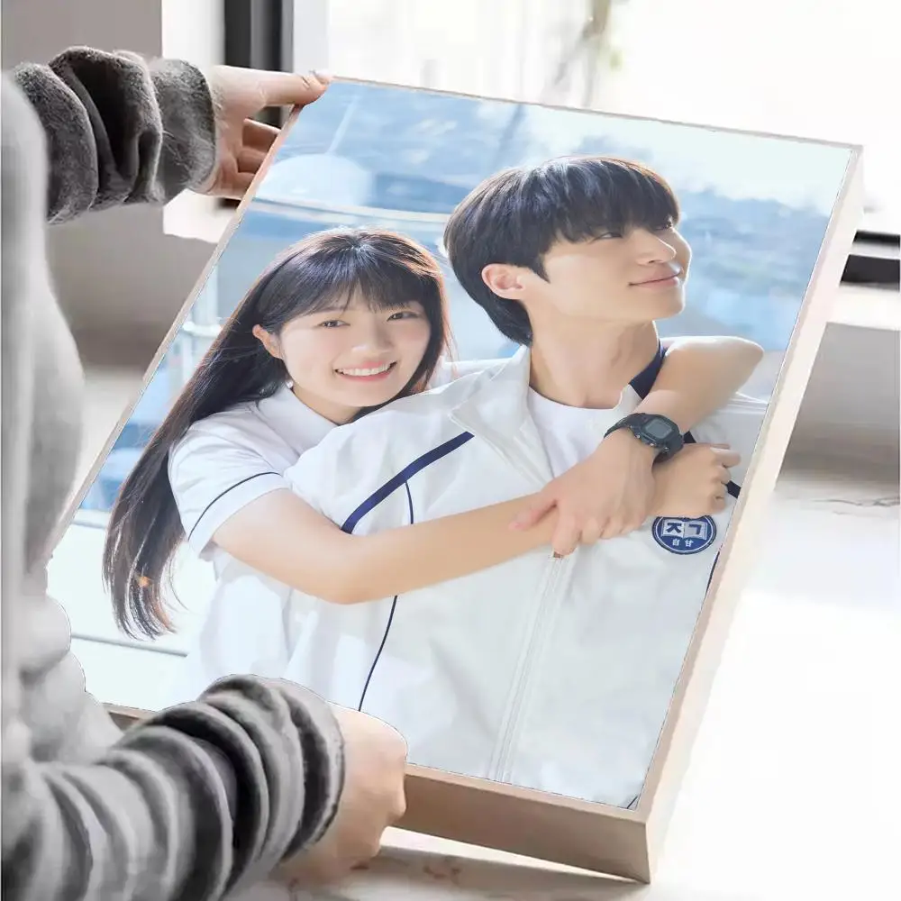 Lovely TV Series Poster - Self-Adhesive Waterproof Art Sticker for Coffee House Wall Decor