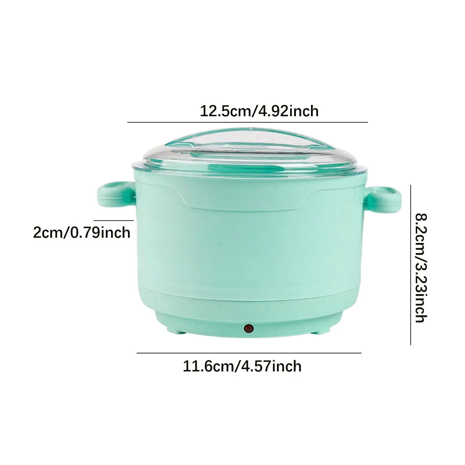 Wax Heater for Hair Removal for Soft and Hard Wax Beads Compact Pot Portable Professional Body Face Feet Women Hands