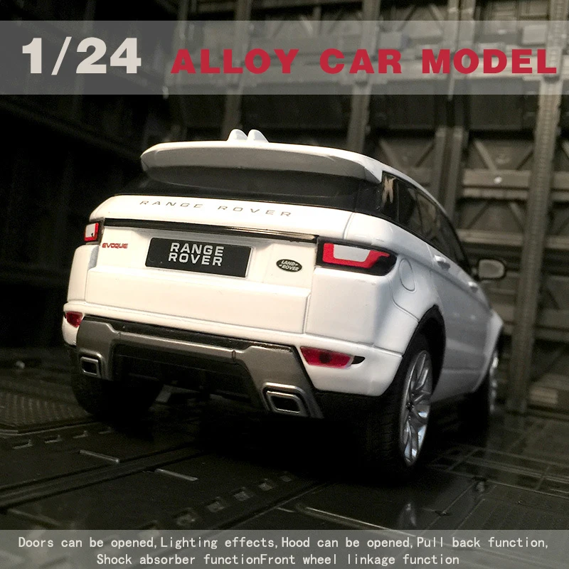 Модель автомобиля из сплава под давлением 1/24 спортивный кроссовер Evoque