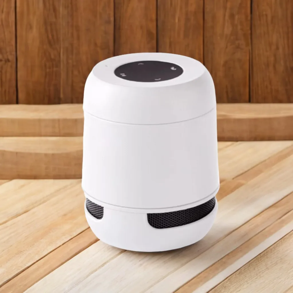 Altoparlante Bluetooth piccolo, Bluetooth 5.4, senza fili, basso con 15 ore di riproduzione stereo, portatile, impermeabile, con funzione vivavoce, per viaggi, ciclismo e campeggio