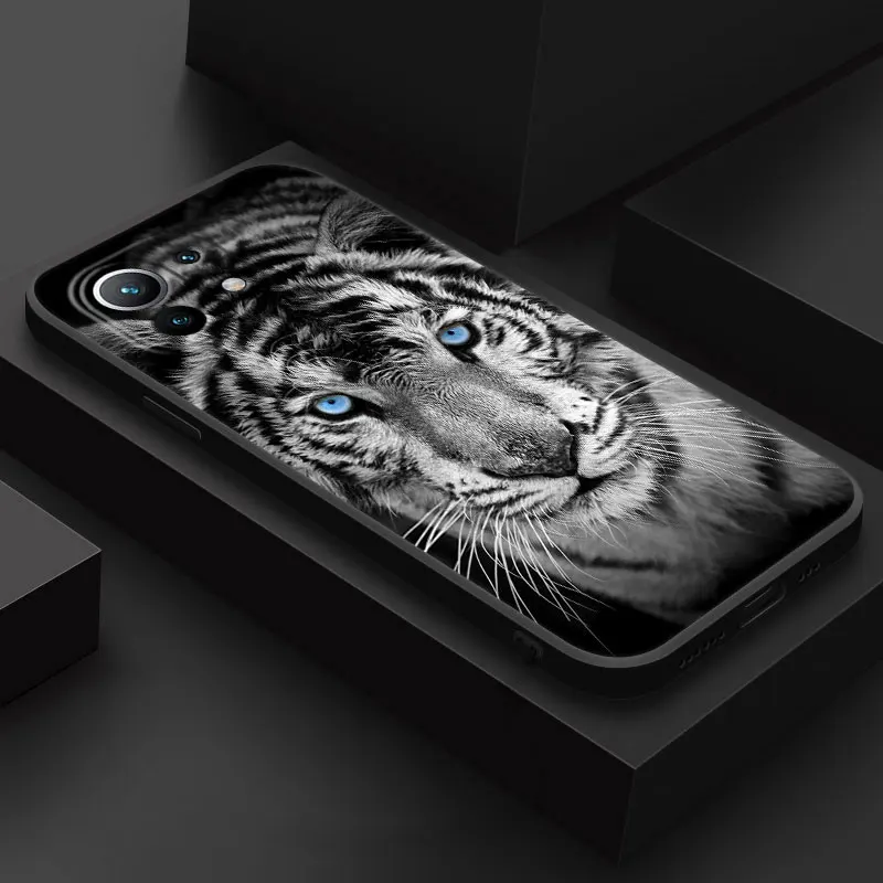 Animal Design Phone Case - Lion, Wolf, Tiger Cover