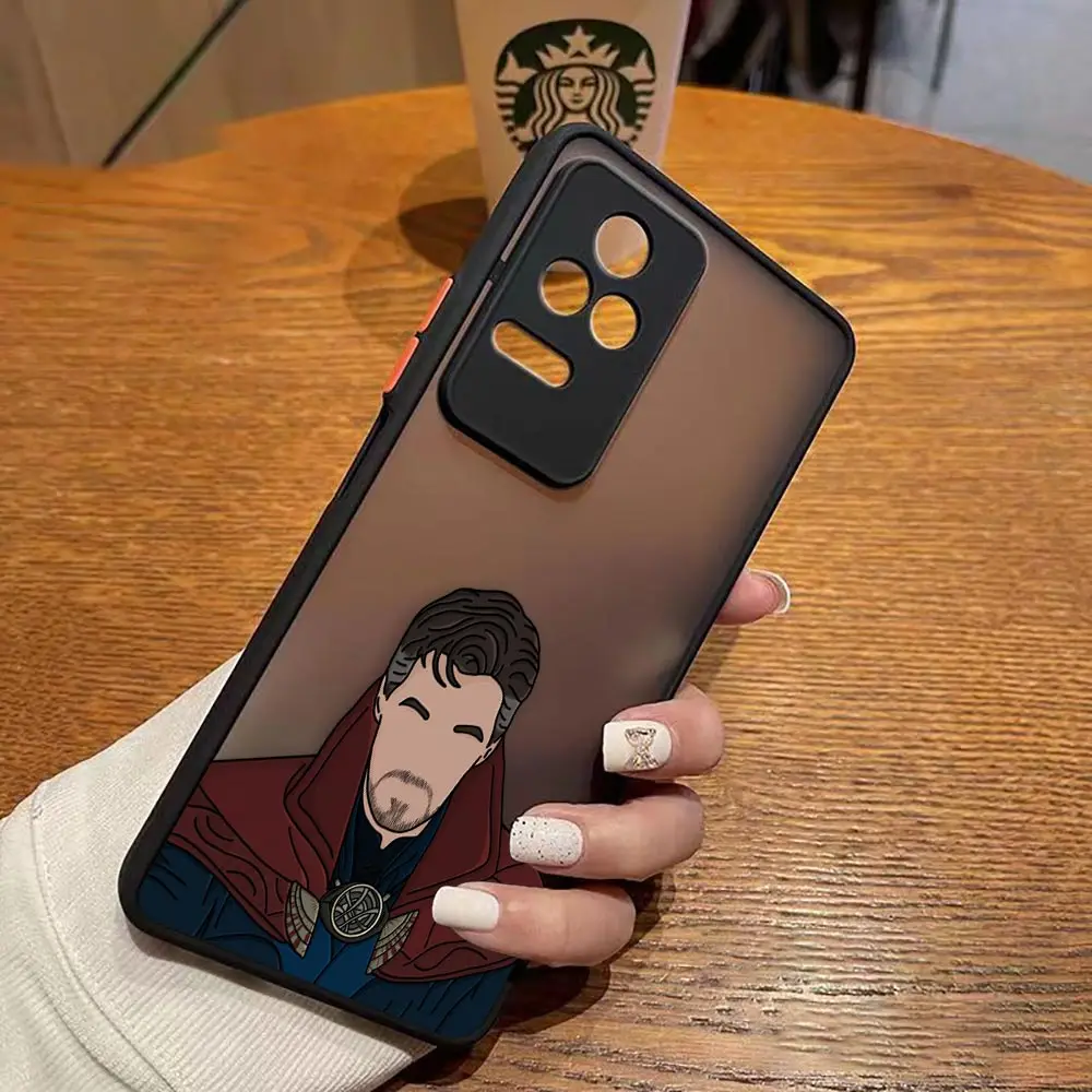 thumbnail image 1 of Matte Case for Redmi A1 K50 K40 GAMING K30 K20 10X 10C 10 9C 9T 9A 9 8 PRO 4G 5G Case Funda Coque Marvel Avengers Heros Faceless, 1 of 5